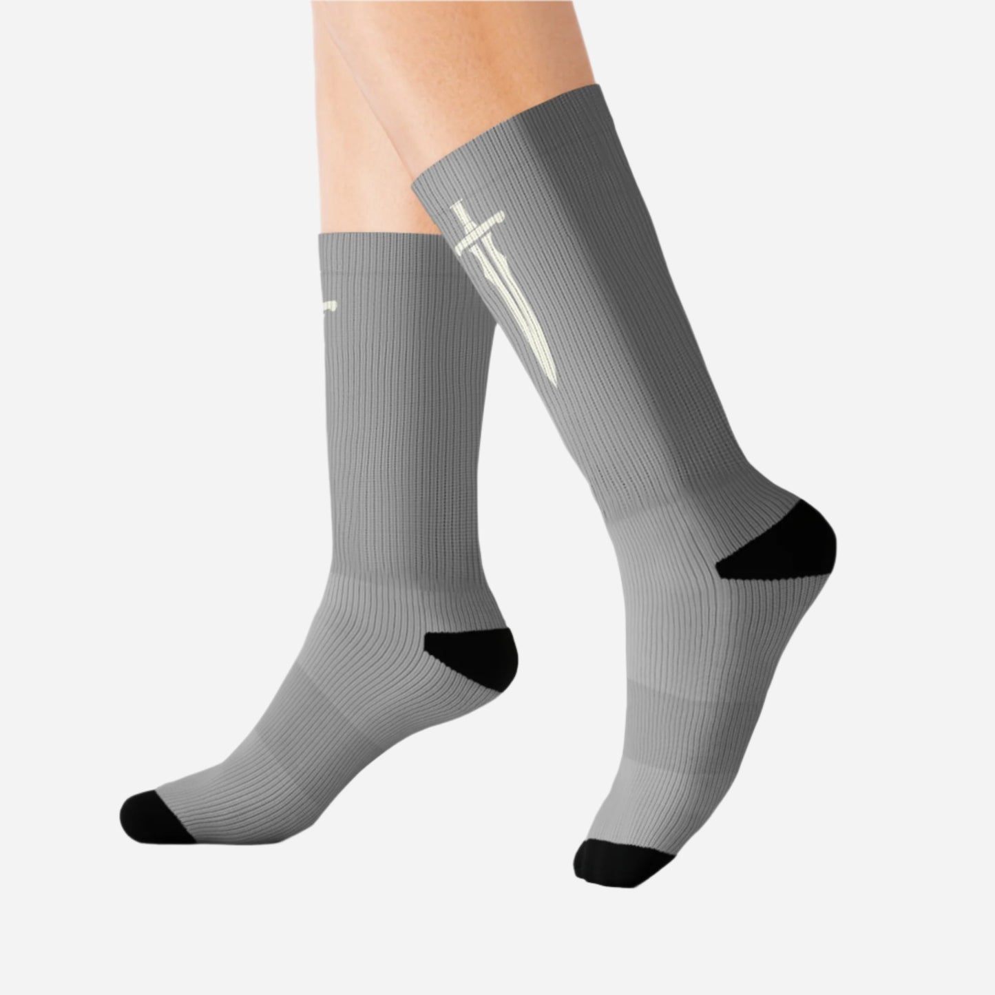 Vanguard Sword Socks (Grey)