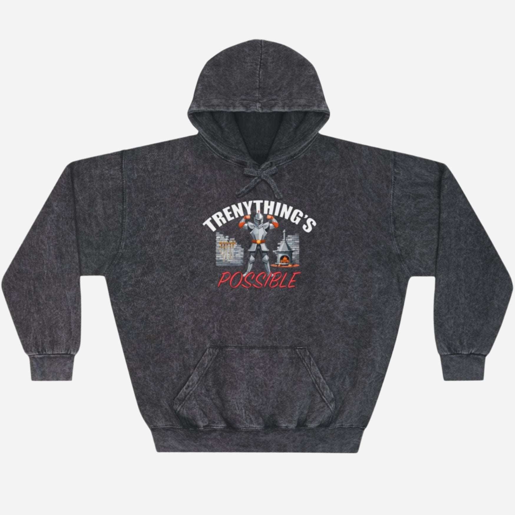 Trenything is Possible Mineral Wash Hoodie