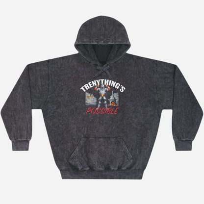 Trenything is Possible Mineral Wash Hoodie