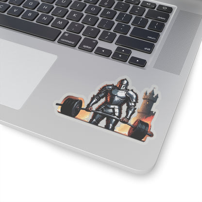 Deadlifting Knights Sticker