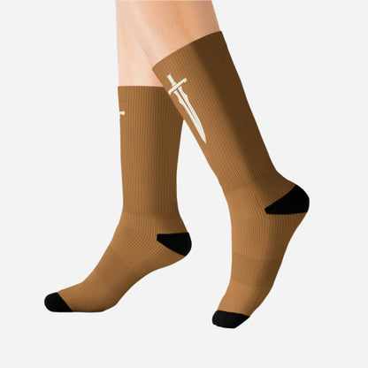 Vanguard Sword Socks (Brown)